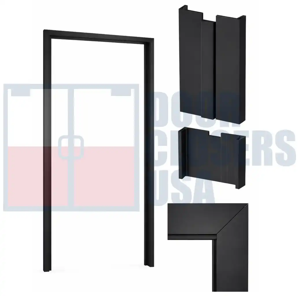 Black Painted Aluminum